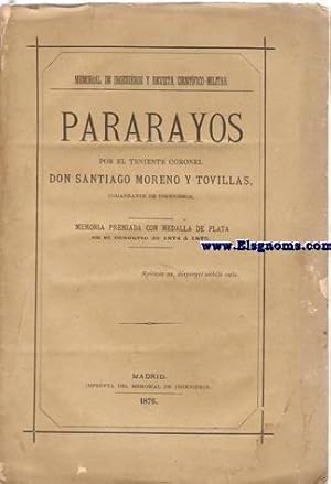 Imagen del vendedor de Pararayos. a la venta por Llibreria Antiquria Els Gnoms