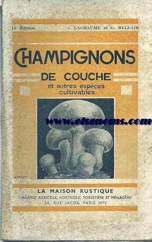 Bild des Verkufers fr Champignons de couche et autres espces cultivables. zum Verkauf von Llibreria Antiquria Els Gnoms