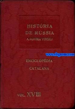 Seller image for Histria de Rssia des dels temps primitius fins als temps actuals. for sale by Llibreria Antiquria Els Gnoms