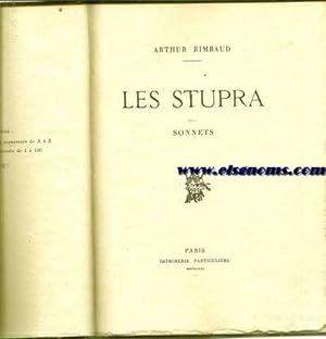 Image du vendeur pour Les Stupra.Sonnets. mis en vente par Llibreria Antiquria Els Gnoms