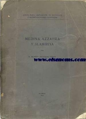 Seller image for Medina Azzahra y Alamiriya. for sale by Llibreria Antiquria Els Gnoms