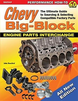 Bild des Verkufers fr Chevy Big-Block Engine Parts Interchange: The Ultimate Guide to Sourcing and Selecting Compatible Factory Parts zum Verkauf von GreatBookPrices