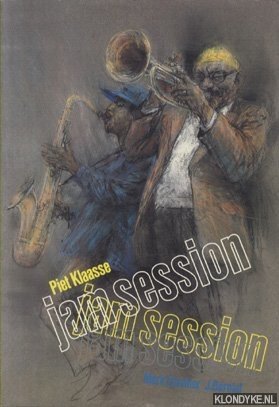 Seller image for Jam Session. Portraits of jazz and blues musicians drawn on the scene for sale by Klondyke