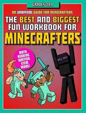 Seller image for The Best and Biggest Fun Workbook for Minecrafters Grades 3 & 4 (Paperback) for sale by AussieBookSeller