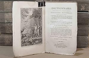 Image du vendeur pour DICTIONNAIRE RAISONNE UNIVERSEL D'HISTOIRE NATURELLE, CONTENANT L'HISTOIRE DES ANIMAUX , DES VEGETAUX ET DES MINERAUX - 12 VOLUMES SUR 15 mis en vente par Livres 113