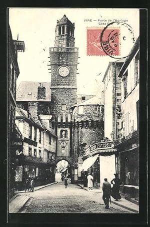Carte postale Vire, Porte de l`Horloge, Coté Est