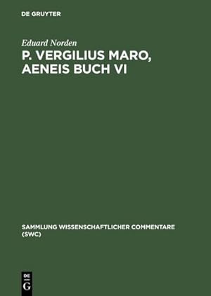 Bild des Verkufers fr P. Vergilius Maro, Aeneis Buch VI zum Verkauf von AHA-BUCH GmbH