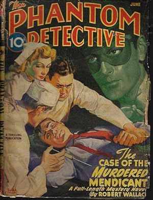 Seller image for THE PHANTOM DETECTIVE: June 1946 ("The Case of The Murdered Mendicant") for sale by Books from the Crypt