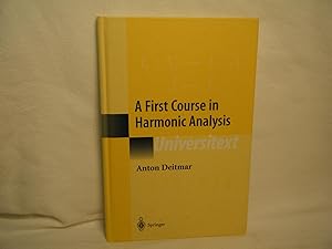 Immagine del venditore per A First Course in Harmonic Analysis venduto da curtis paul books, inc.