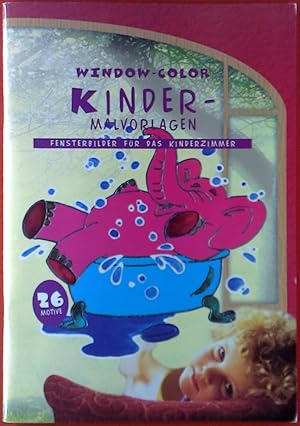 Imagen del vendedor de Window-Color Malvorlagen. Fensterbilder fr das Kinderzimmer. 26 Motive. a la venta por biblion2