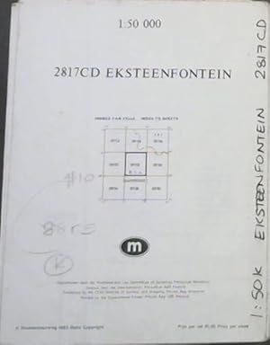 Topographical Map, South Africa: Eksteenfontein - 2817CD - 1: 50 000