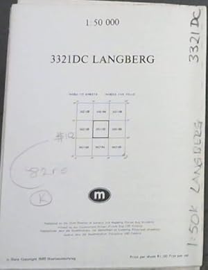 Topographical Map, South Africa: Langberg - 3321DC - 1: 50 000