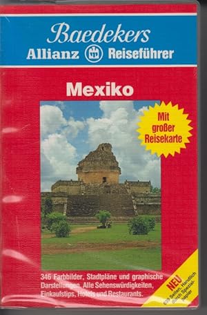 Mexiko - Ausgabe 1989 - mit großer Reisekarte