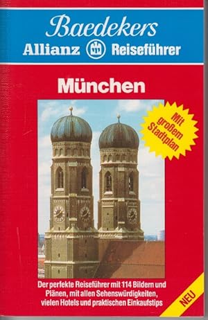 Bild des Verkufers fr Mnchen - Ausgabe 1988 Mit groem Stadtplan zum Verkauf von Allguer Online Antiquariat