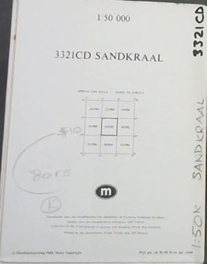 Topographical Map, South Africa: Sandkraal - 3321CD - 1: 50 000