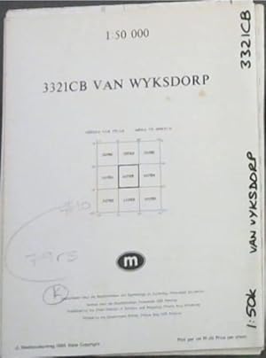 Topographical Map, South Africa: Van Wyksdorp - 3321CB - 1: 50 000