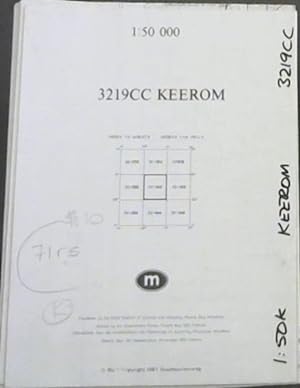 Topographical Map, South Africa: Keerom - 3219CC - 1: 50 000