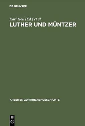 Immagine del venditore per Luther und Mntzer venduto da BuchWeltWeit Ludwig Meier e.K.