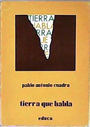 Bild des Verkufers fr Tierra que habla. Antologa de Cantos Nicaragenses. zum Verkauf von Librera y Editorial Renacimiento, S.A.