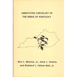 Image du vendeur pour Annotated Checklist of the Birds of Kentucky (1st ed) mis en vente par Buteo Books