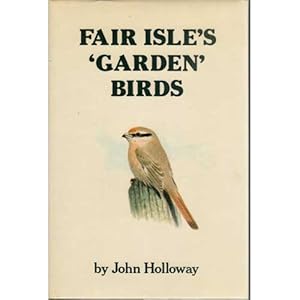 Image du vendeur pour Fair Isles's 'Garden' Birds mis en vente par Buteo Books