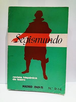 Revista Hispánica de Teratro. V - VII, I-6. Madrid 1969-71. Nºs. 9-14. [Número Monográfico tirsis...