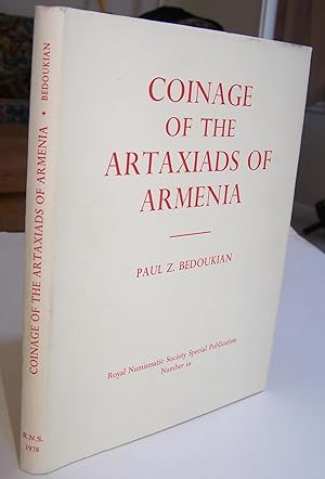 Imagen del vendedor de Coinage of the Artaxiads of Armenia. Special Publication - Royal Numismatic Society No. 10 a la venta por Recycled