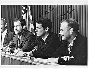 SIGNED PHOTOGRAPH OF SKYLAB 4 CREW