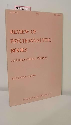 Seller image for Review of Psychoanalytic Books. Vol. 1, No. 2, 1982 for sale by ralfs-buecherkiste