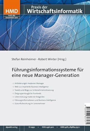 Seller image for Fhrungsinformationssysteme fr eine neue Manager-Generation for sale by Antiquariat Bookfarm