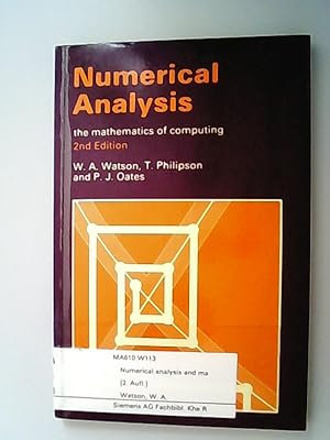 Seller image for Numerical Analysis: Mathematics of Computing for sale by Antiquariat Bookfarm