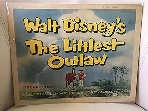 Imagen del vendedor de The Littlest Outlaw Lobby Title Card a la venta por AcornBooksNH