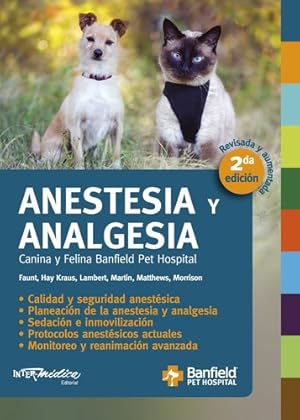 Seller image for ANESTESIA Y ANALGESIA CANINA Y FELINA BANFIELD PET HOSPITAL for sale by Vuestros Libros