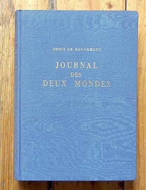 Seller image for Journal des deux mondes. for sale by La Bergerie