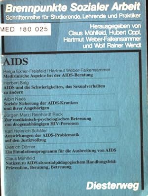 Bild des Verkufers fr AIDS. Brennpunkte sozialer Arbeit zum Verkauf von books4less (Versandantiquariat Petra Gros GmbH & Co. KG)