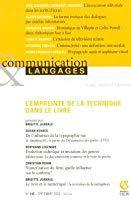 Imagen del vendedor de Communication & Langages, N 145. Les Empreintes Techniques Du Livre a la venta por RECYCLIVRE