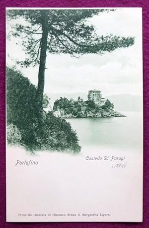 Ansichtskarte AK Portofino. Castello Di Paragi