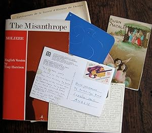 Seller image for The Misanthrope: [a play]. English version by Tony Harrison for sale by James Fergusson Books & Manuscripts