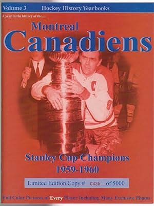 Montreal Canadiens: Stanley Cup Champions, 1959-1960 (Hockey History Yearbooks)