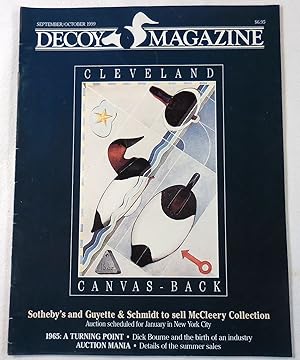 Seller image for Decoy Magazine. Volume 23, Number 5 September October 1999 for sale by Resource Books, LLC