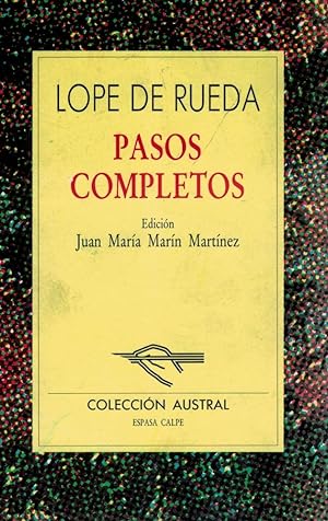 Bild des Verkufers fr Pasos completos zum Verkauf von Librera Dilogo