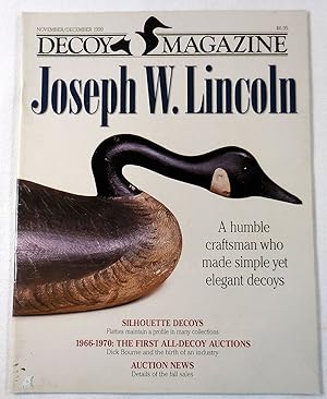 Seller image for Decoy Magazine. Volume 23, Number 6, November December 1999 for sale by Resource Books, LLC