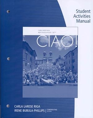 Imagen del vendedor de Ciao! : Quaderno Degli Esercizi -Language: Italian a la venta por GreatBookPrices