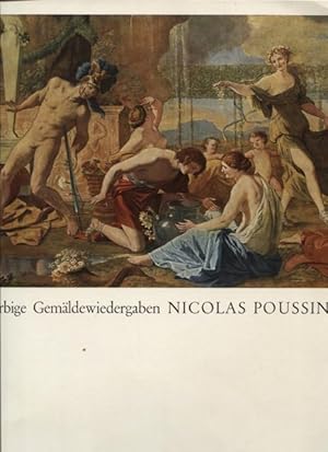 Bild des Verkufers fr Farbige Gemldewiedergaben Nicolas Poussin 1594-1665 (Widmung des Autors) zum Verkauf von Flgel & Sohn GmbH