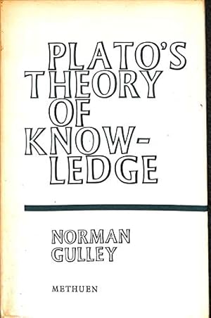 Bild des Verkufers fr Plato's Theory of Knowledge zum Verkauf von WeBuyBooks