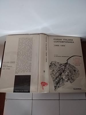 Seller image for Poesia italiana contemporanea for sale by librisaggi