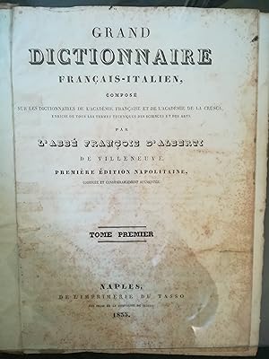 Grand Dictionnaire Français - Italien