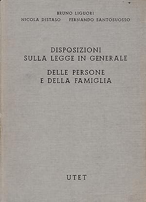 Commentario del Codice Civile. Libro I, Vol. I - : Disposizioni sulla legge in generale: Delle pe...