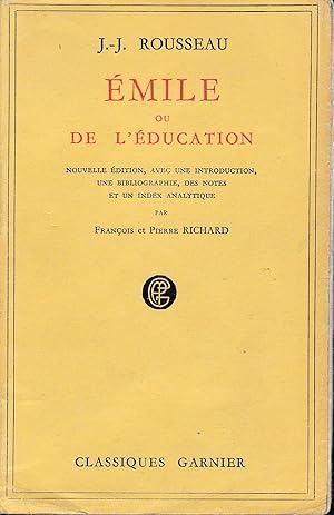 Emile ou de l'éducation