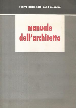 Manuale dell'architetto